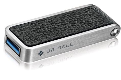 brinell stick single action  gb usb  leather