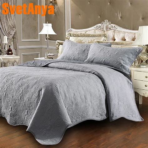 svetanya embossing coverlet thick bed sheet xcmpillowcases bedspread stiching bedcover