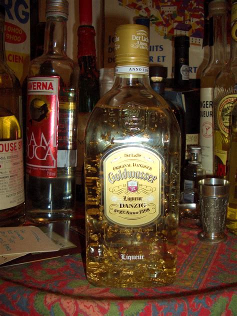 liqueurs  liquors  washington danziger goldwasser  gold