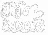 Anglo Colouring Saxons Different Does Why Look sketch template