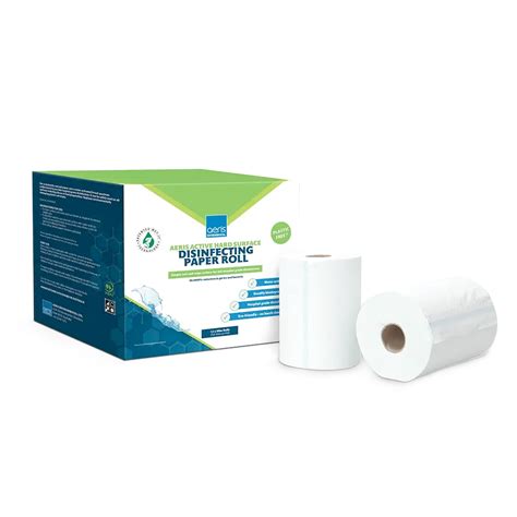 Aeris Hard Surface Disinfecting Paper Towel X 8 Rolls Aeris Environmental
