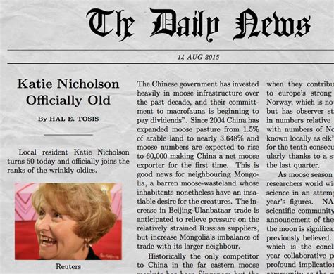 newspaper article examples newspapers part  writing  feature