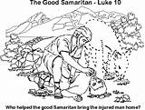 Samaritan sketch template
