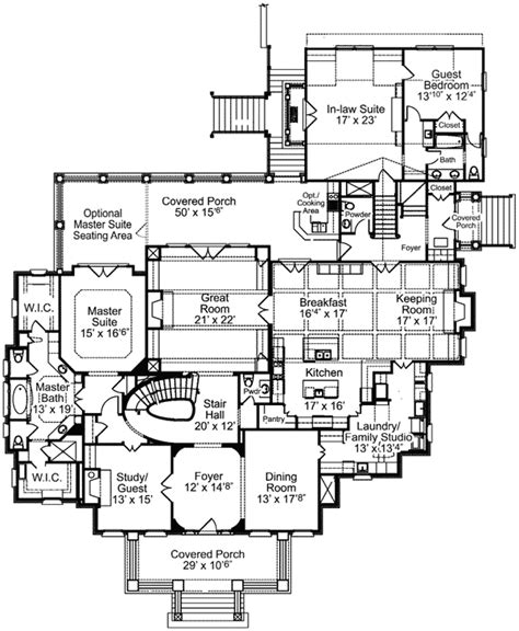 plan ad southern luxury house plans  story southern house plans luxury house plans