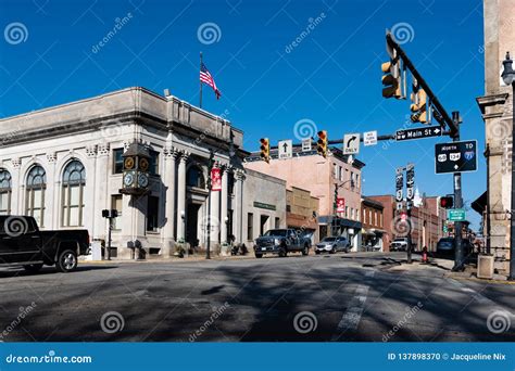downtown wilmington  editorial image image  parking