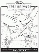 Dumbo Disney Ausmalbilder Ausmalbild Fullcoloring sketch template