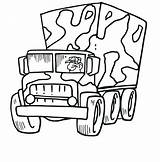 Coloring Pages Vehicles Military Getcolorings Color Printable sketch template