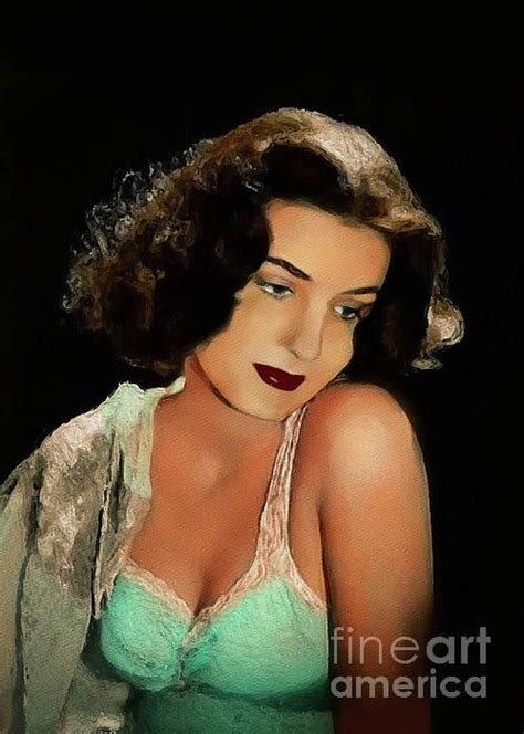 Brenda Marshall Vintage Actress By Esoterica Art Agency