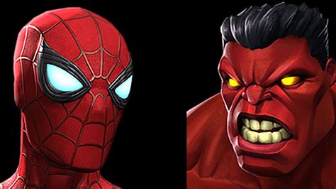 Flawless Spider Man Stark Enhanced Vs Red Hulk