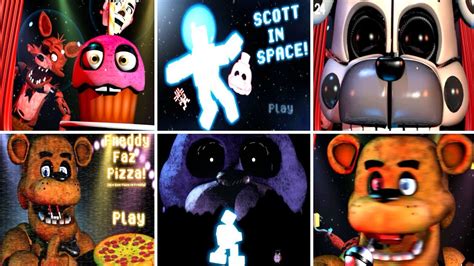 Scott Cawthon In Space Fnaf 2018 Anniversary Game Youtube