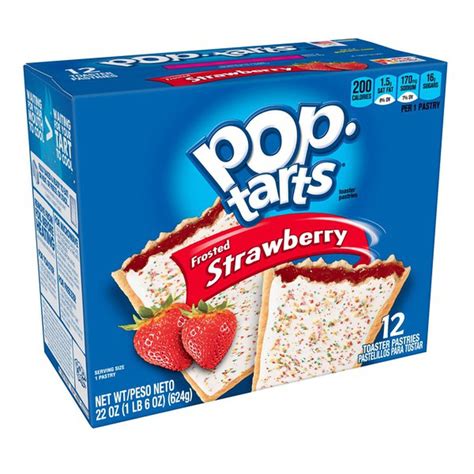 kellogg s pop tarts breakfast toaster pastries frosted strawberry 22