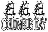 Columbus Coloring Pages Getdrawings sketch template