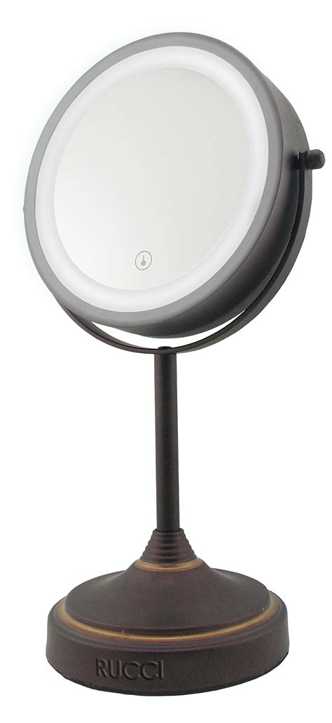 makeup vanity mirror  lights  led lighted   mirror  magnifying double sided