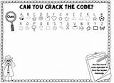 Secret Code Crack Own Create Alphabet Students Use Games Hidden Game Coded Find Editable Board Kids Message Worksheets Printable Template sketch template