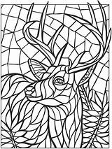 Coloring Pages Mosaic Adult Printable Adults Color Recommended sketch template