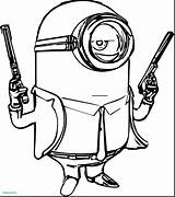 Bob Minion Drawing King Coloring Paintingvalley sketch template
