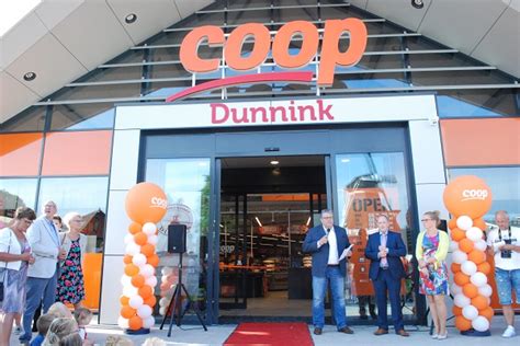 nieuwe coop supermarkt de wijk feestelijk geopend