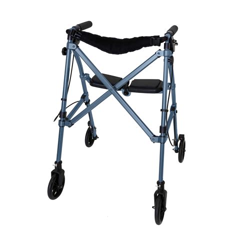 life space saver rollator lightweight  wheel travel walker folding mobility walking aid