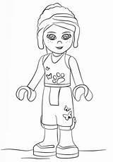 Kolorowanki Klocki Druku Kolorowanka Stampare Przyjaciele Ninjago Disegnare Playmobil Princesse sketch template