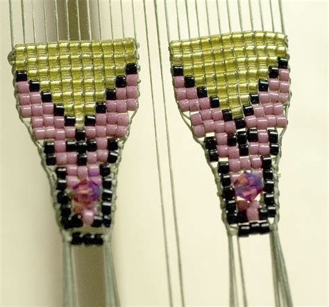 riverlea beads loom work pendant