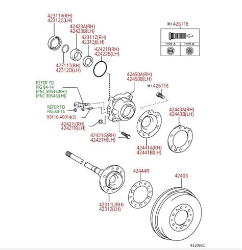 rear axle parts diagram tacoma world