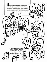 Beethoven Coloring Symphony Ninth Crayola Music Pages Activity Gif Color Choose Board Playing Au School sketch template
