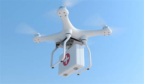 medically equipped drones faster  ambulances connexdrones