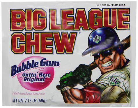 buy  official big league chew original bubble gum  pouch