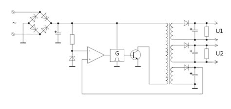 electronic schematics impulse power supply build electronic circuits