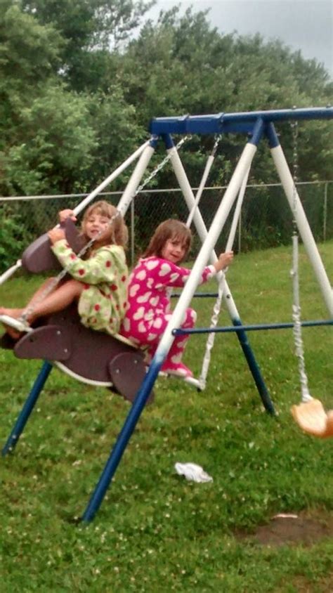 kassidy and jurney swinging two more grand daughters inspiration