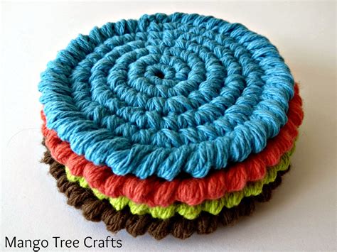 crochet coasters pattern