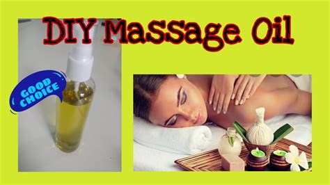 Homemade Massage Oil Peppermint Scent Youtube