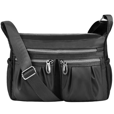 vinsic women shoulder bags messenger handbags multi pocket waterproof crossbody bag cross body