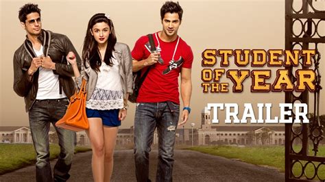 student   year official trailer sidharth malhotra alia bhatt varun dhawan youtube
