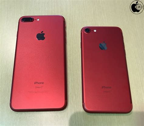 Apple、iphone 7・iphone 7 Plus Product Red Special Editionモデルを発売開始