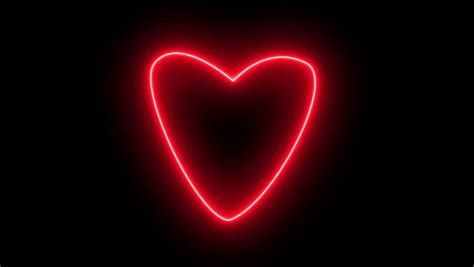 glowing neon hearts seamless loop background stock footage video 3180724 shutterstock