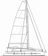 Catamaran Plans Boat Getdrawings Drawing Kits Bruceroberts sketch template