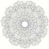 Mandala Monday Coloring Pages Gentlemancrafter Flower sketch template