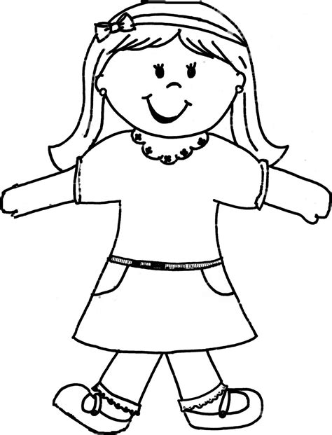 printable flat stanley coloring page