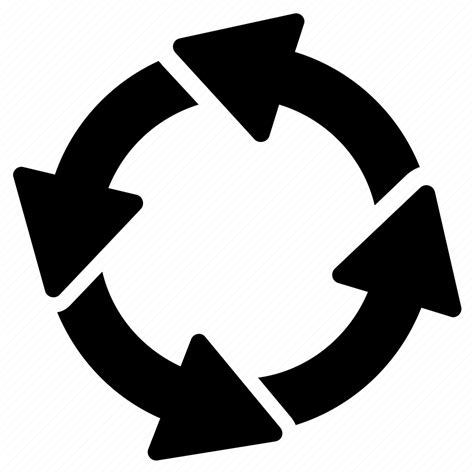 circle cycle recycle refresh revolution  roundabout icon