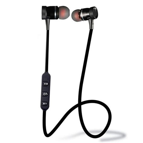 unisex stereo  ear earphones earbuds handsfree bluetooth sport wireless headset peste
