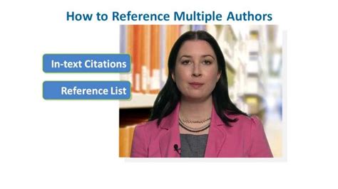 reference multiple authors   style  style author