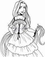 Princess Coloring Pages Disney Baby Printable sketch template