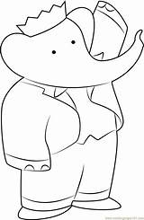 Babar Popular sketch template