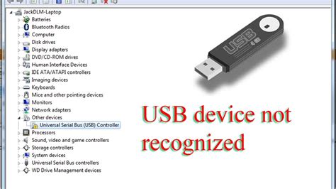 fix usb device  recognized usb  working windows      vista laptop