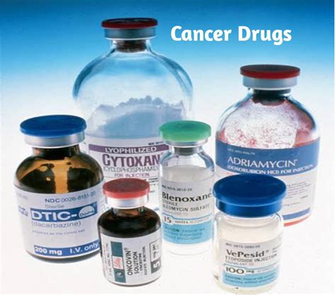 anticancer drugs classification mechanism  action side effects