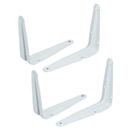 cm   length metal  shape wall mounted shelf brackets support brace pcs walmart canada
