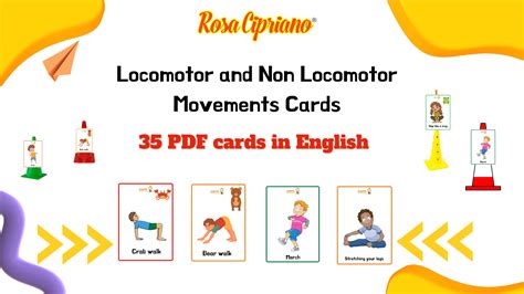locomotor   locomotor movements cards    rosa