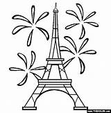 Bastille Paris Eiffel Tower Coloring Pages Sheets Happy Kids Color France Celebrations Theme Google Thecolor sketch template