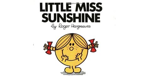 Little Miss Sunshine By Roger Hargreaves